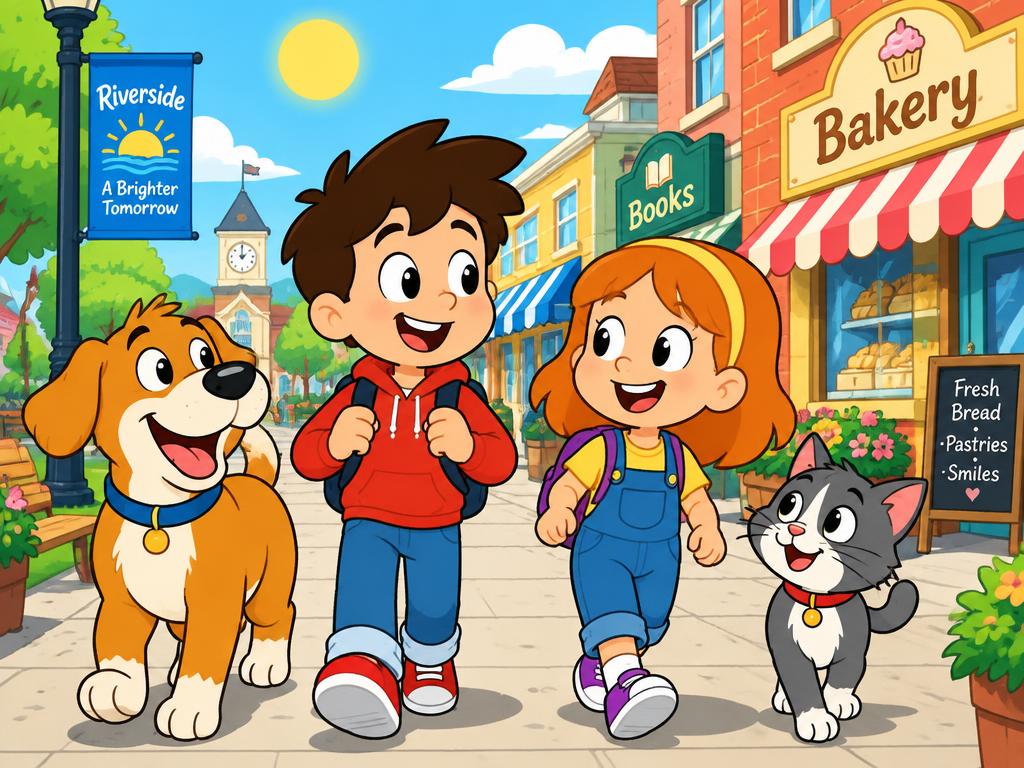 Cartoon style example