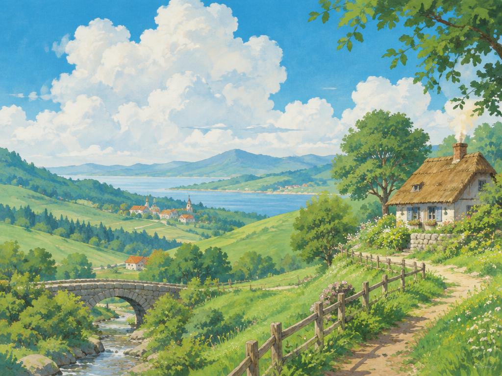 Ghibli style example